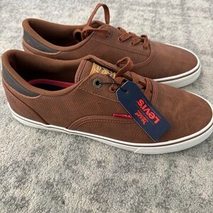 Levi's Men's Brown Boat Shoes